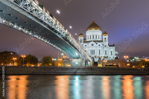 Cathedral of Christ the Saviour. Russia,Moscow © arthit  k.