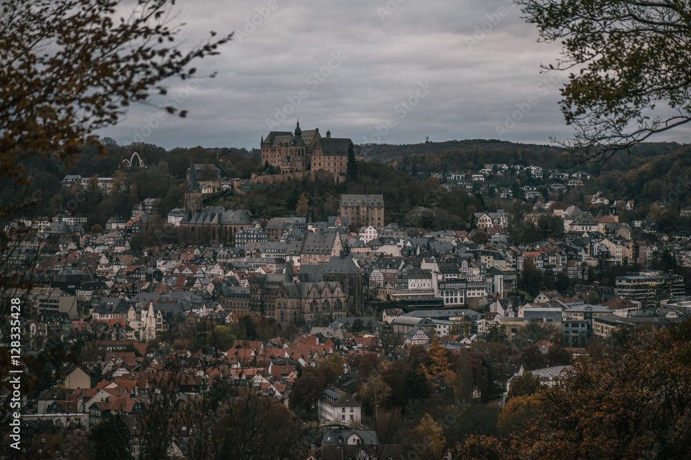 View of Marburg, Germany