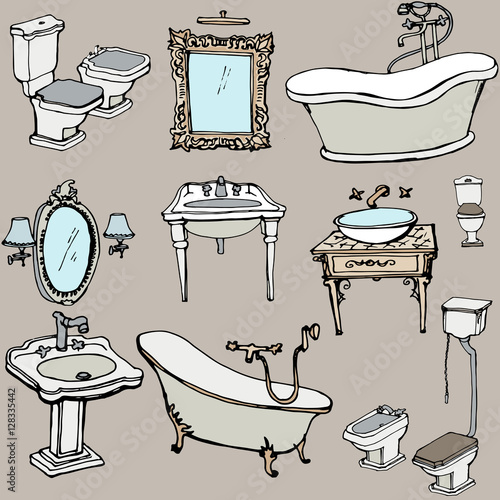 sanitary plumbing appliances1 grey