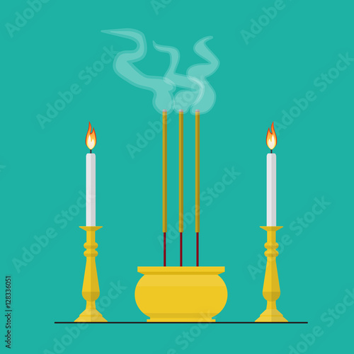 Candles and Incense