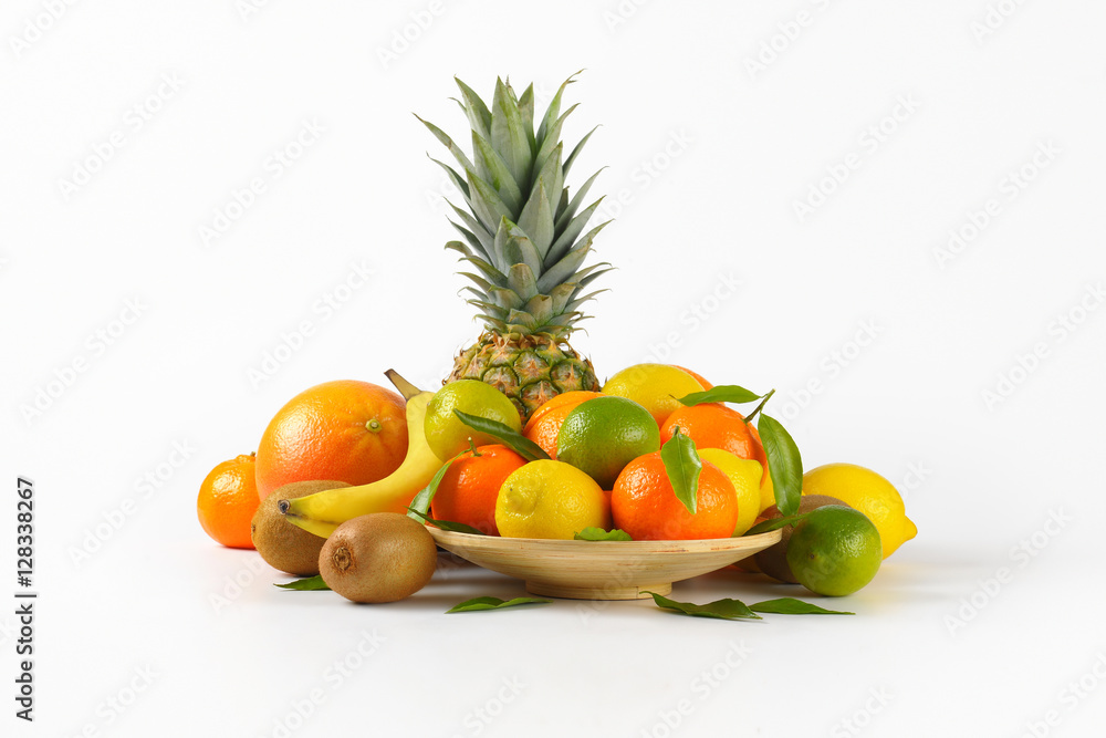 tropical fruit assortment
