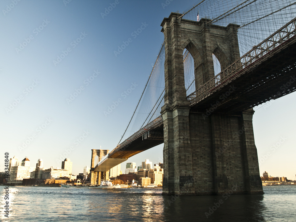 Obraz premium Manhattan Bridge