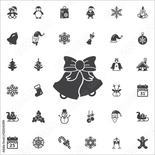 Christmas bell icon
