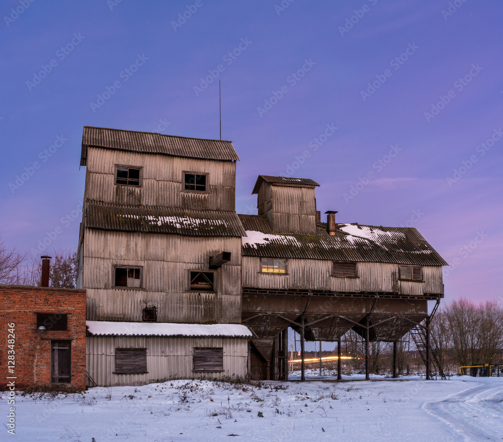 Abandoned granary