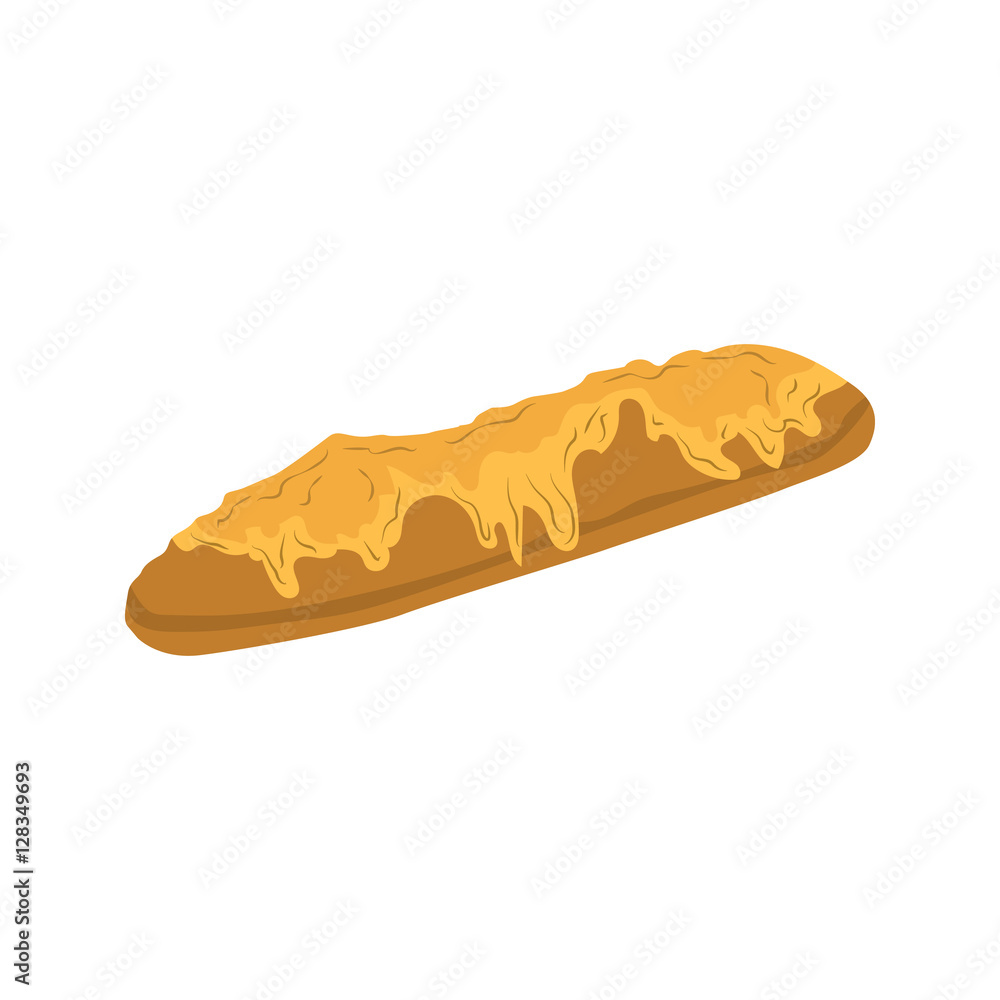 bread and cheese flat icon bread and cheese flat icon