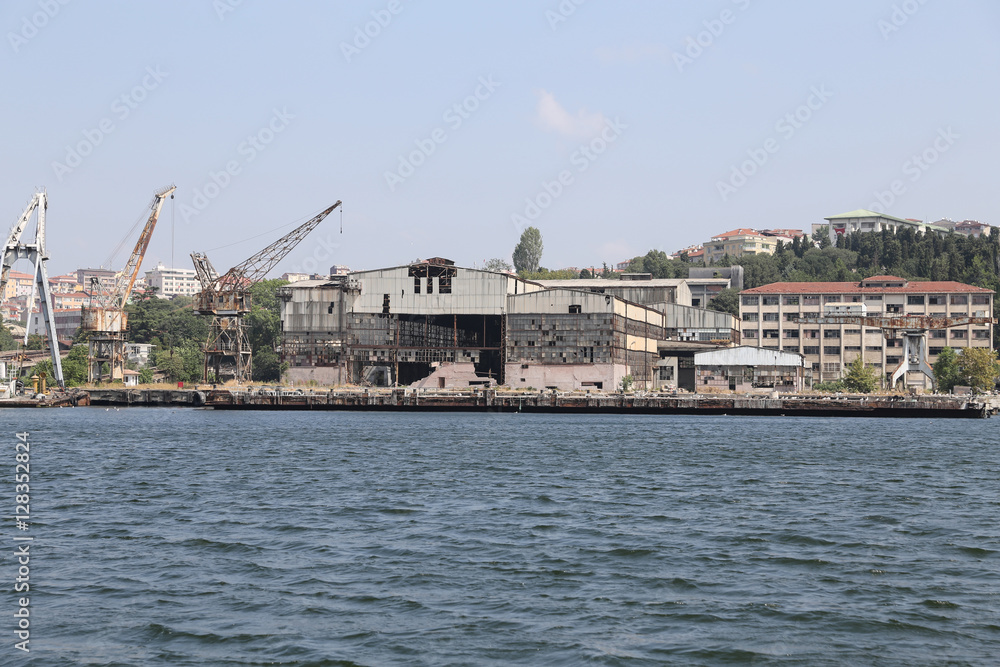 Old and Abandoned Shipyard