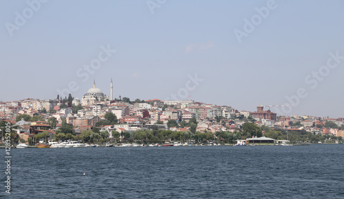 Fatih district in Istanbul City