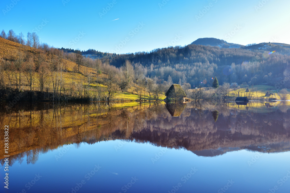 Poisoned lake Transylvania Poisoned lake Transylvania