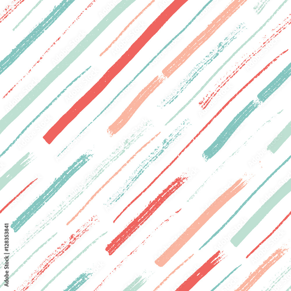 Naklejka premium Seamless stroke pattern.