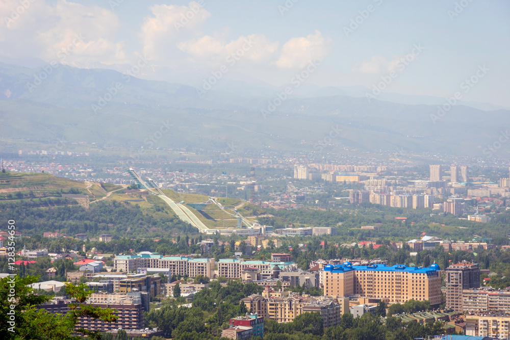 Ski jump center, Almaty, Kazakhstan