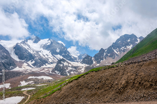 View from Medeu  Kazakhstan