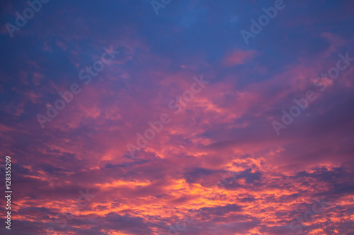 Colorful sky at sunset © Igor Gromoff
