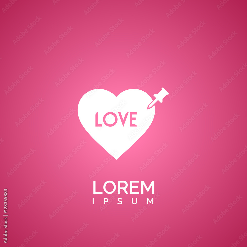 heart or love icon heart or love icon