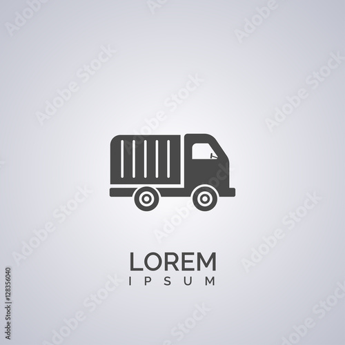 garbage truck icon