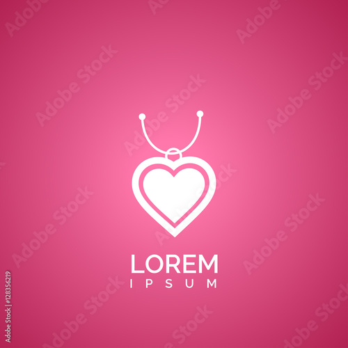 heart necklace