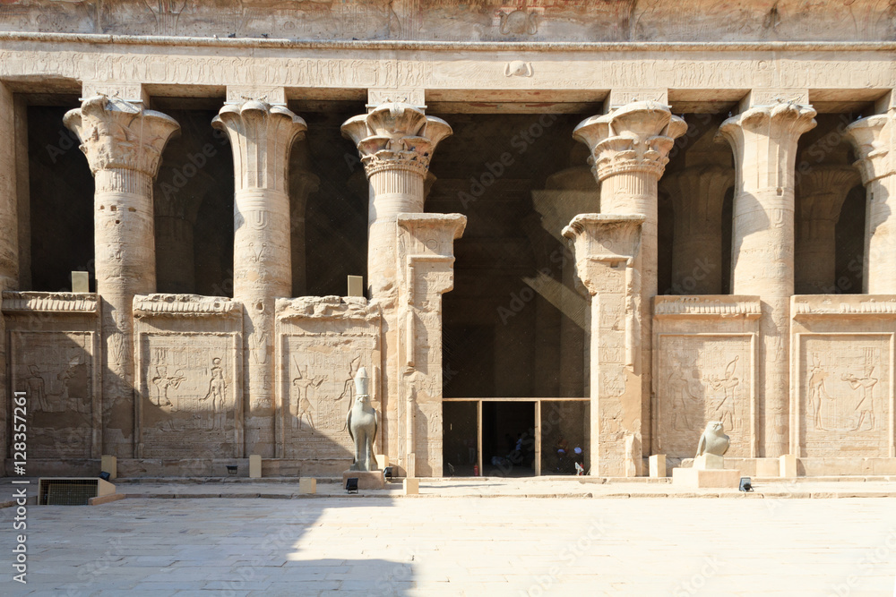 Naklejka premium Temple of Horus at Edfu