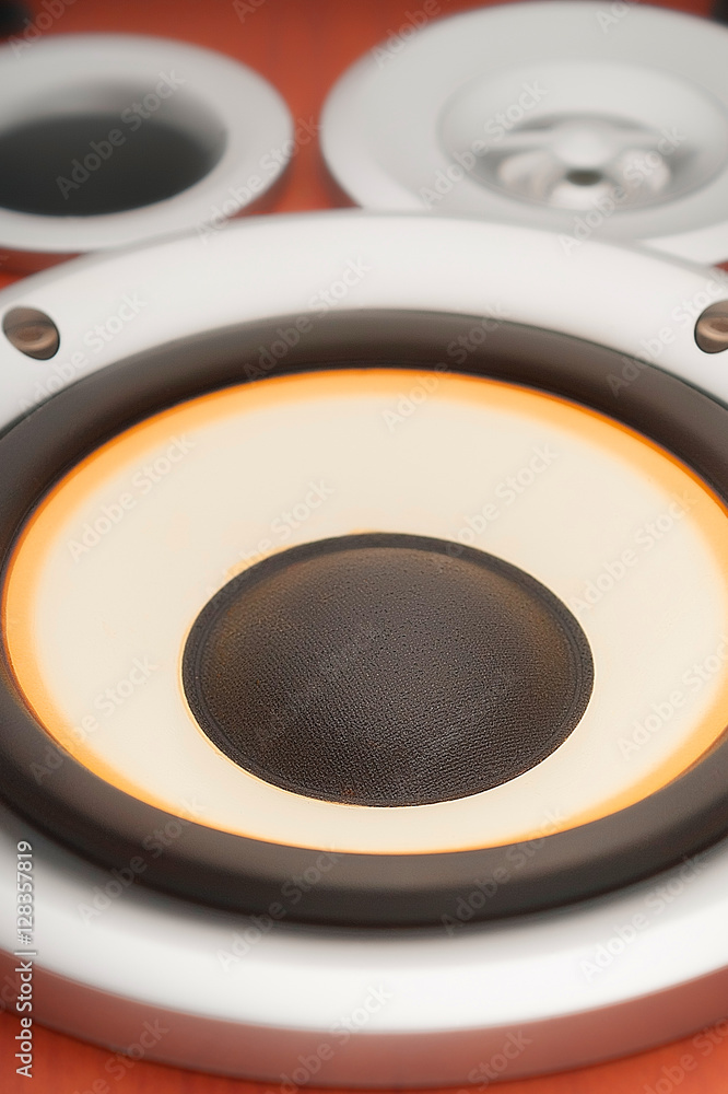 Speakers. Musical columns with wooden body. Speakers. Musical columns with wooden body.