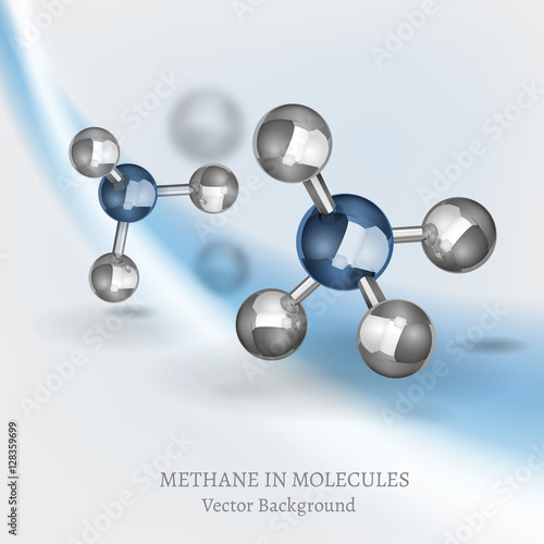 Methane Molecule Image