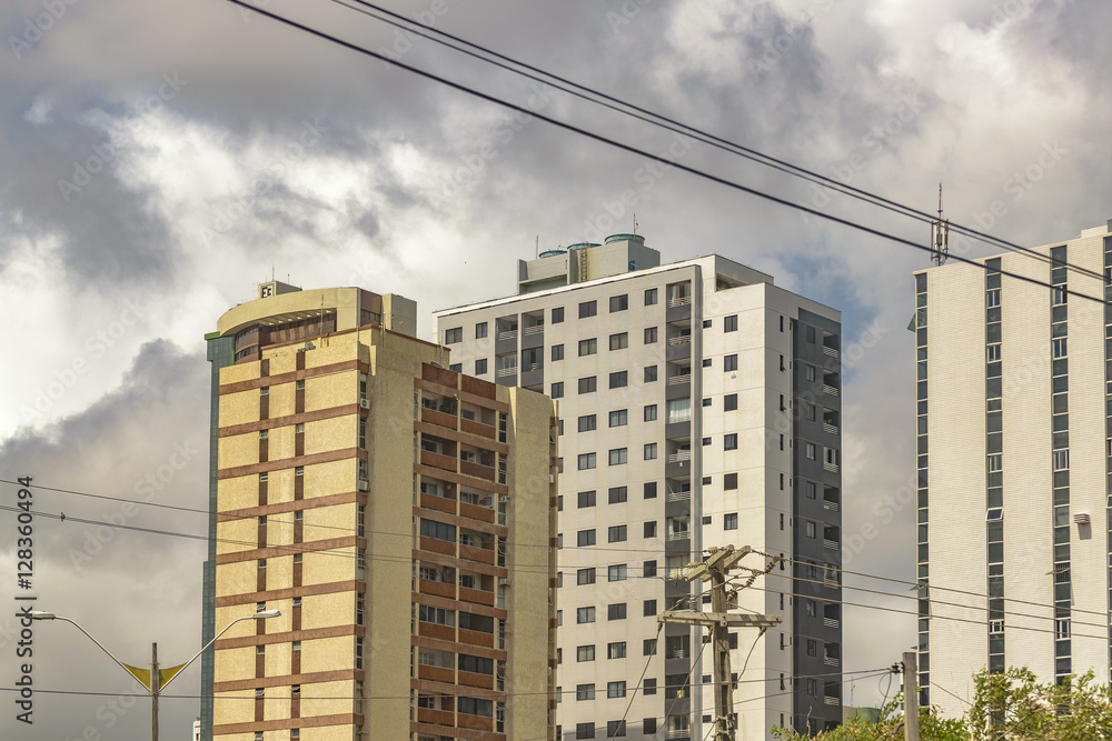 Modern Buildings Cityscape Scene Natal Brazil Modern Buildings Cityscape Scene Natal Brazil