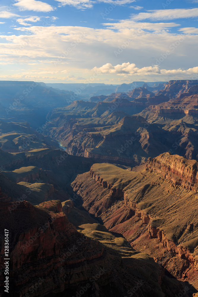 Beautiful Landscape of Grand Canyon from South Rim, Arizona, Uni