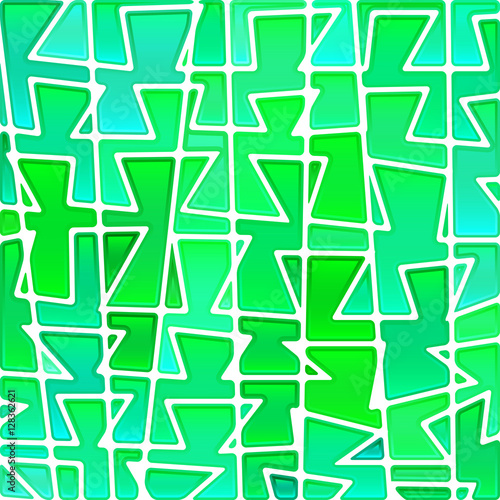 abstract vector stained-glass mosaic background