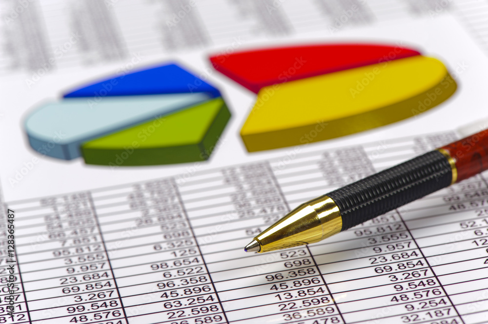 Finanzen mit Chart, Zahlentabelle und Börsenkurs Finanzen mit Chart, Zahlentabelle und Börsenkurs