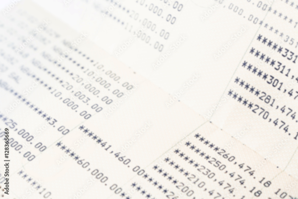 soft focus of book bank income saving abstract background soft focus of book bank income saving abstract background