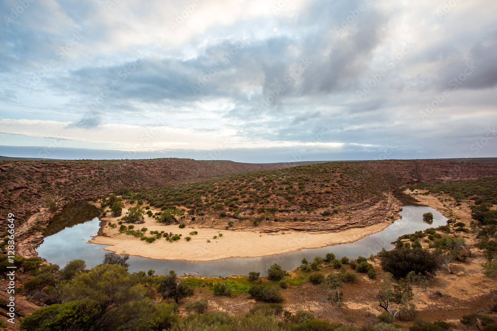 Kalbarri National Park, goosneck, Western Australia