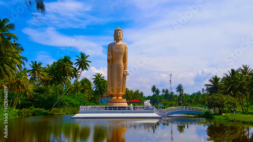 Giant Buddha Statue Hikkaduwa Sri Lanka