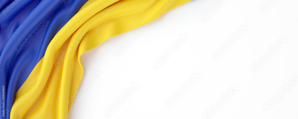 Fototapeta premium Flag Of Ukrania