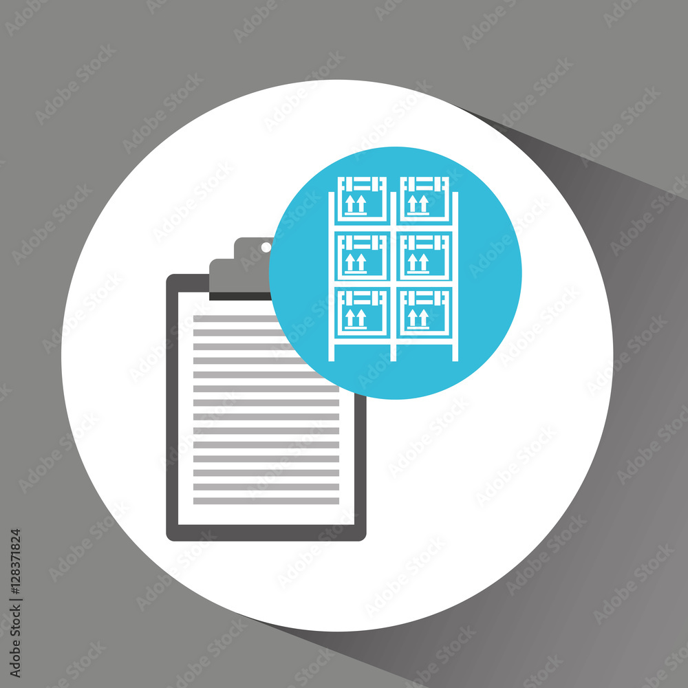 man delivery checking boxes racks storage vector illustration eps 10 man delivery checking boxes racks storage vector illustration eps 10