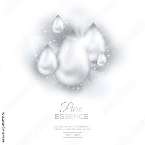 White Pearl Oil Drops