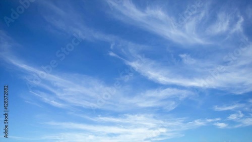 fluffy clouds time lapse