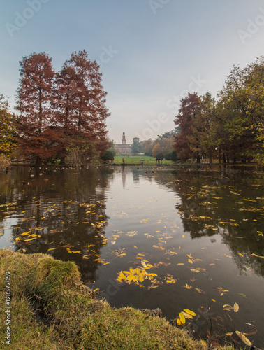 Parco sempione in autunno