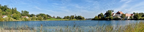 Panorama vom Seeoner See in Oberbayern photo