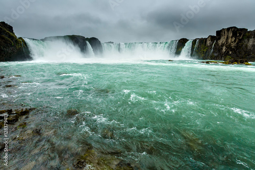 Beautifull Godafoss waterfall in Iceland