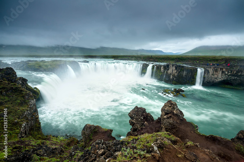 Beautifull Godafoss waterfall in Iceland
