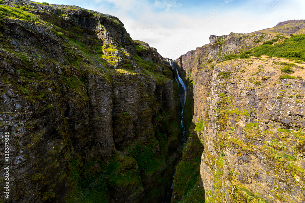 Glymur waterfall in Iceland Glymur waterfall in Iceland
