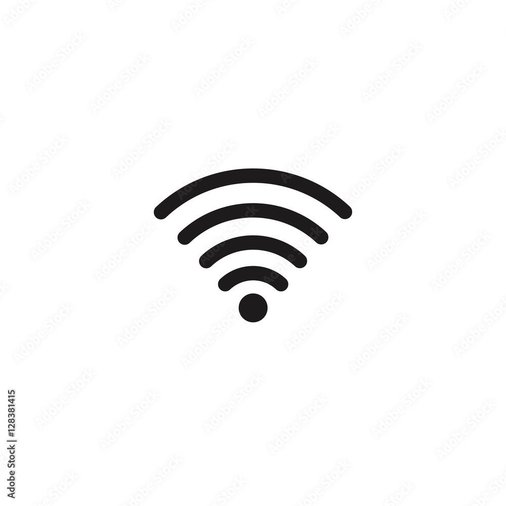 wi fi icon illustration vector wi fi icon illustration vector