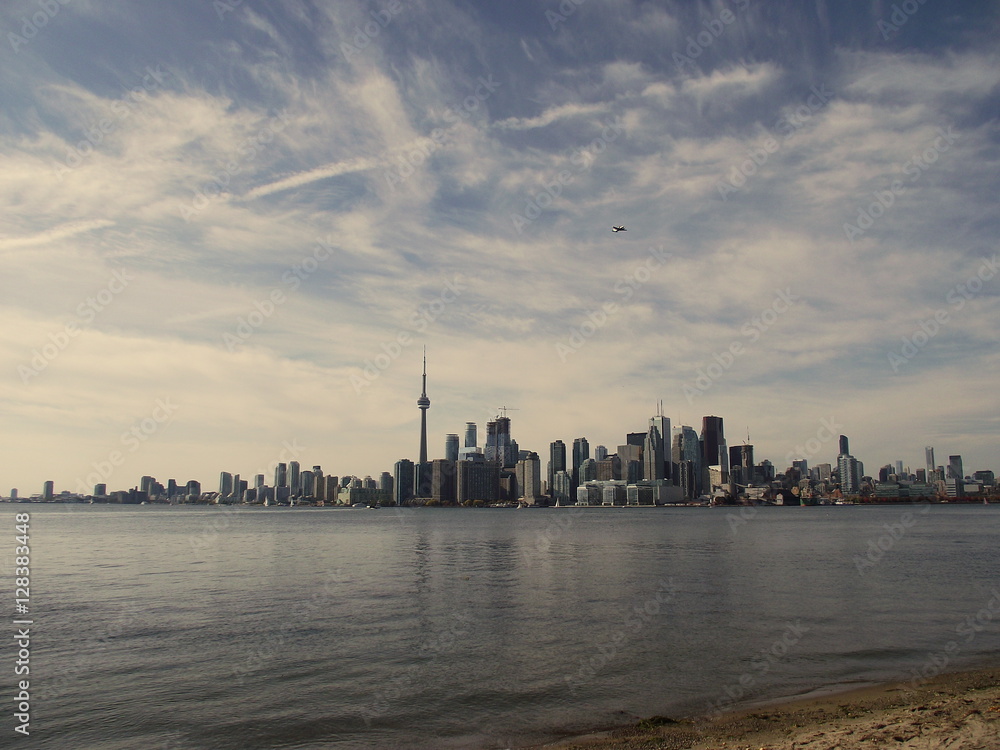 Toronto view from Toronto Island