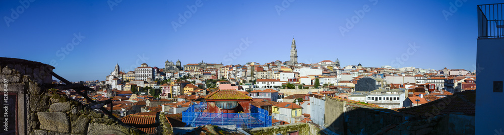 Porto cityscape – rooftops over the Portuguese City