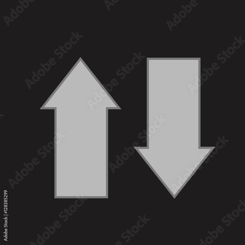 Up and Down Arrows Icon. Free Download Up and Down Arrows Icon. - GFXLoad