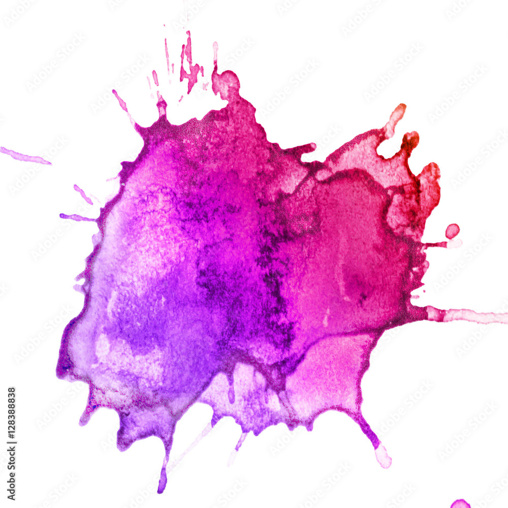 abstract hand drawn watercolor blot abstract hand drawn watercolor blot