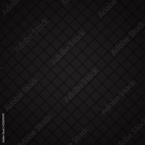 black background Abstract lines diamonds