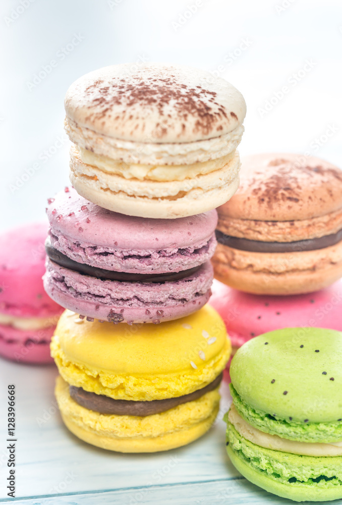 Colorful macarons Colorful macarons