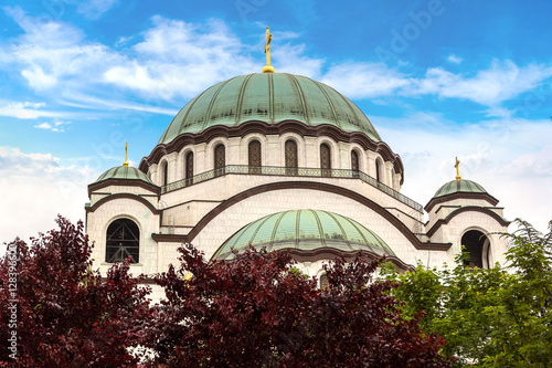 Orthodox church of Saint Sava in Belgrade, Serbia