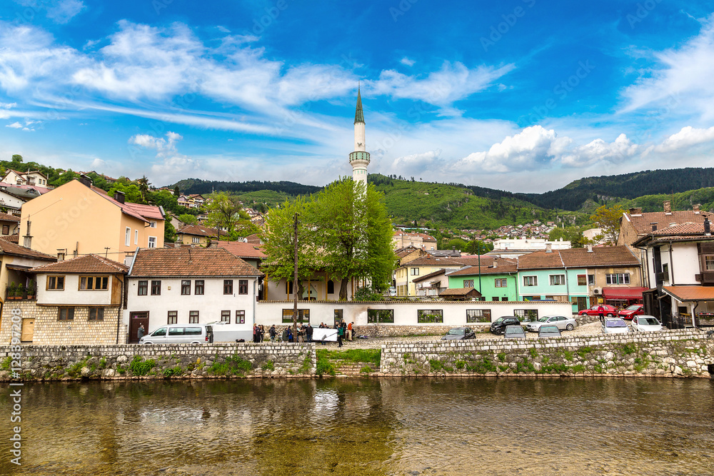 Fototapeta premium Historic centre of Sarajevo
