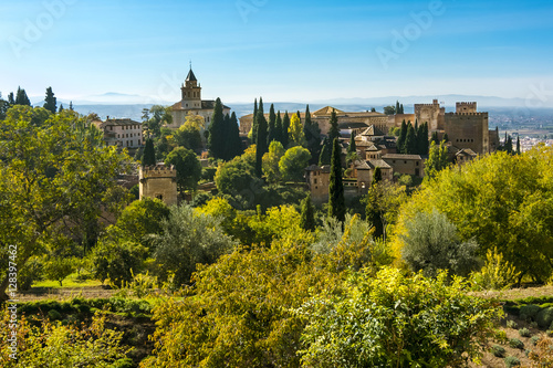 Alhambra  Granada  Spain