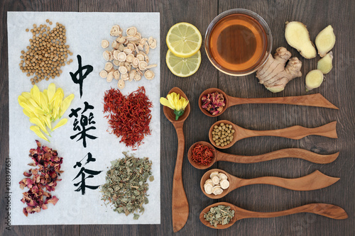 Chinese Herbal Health Teas photo