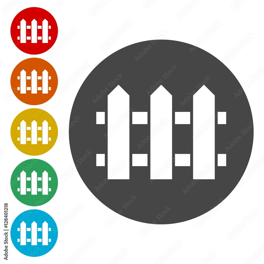 Fence icon, Fence icon Vector, Fence icon Art Fence icon, Fence icon Vector, Fence icon Art
